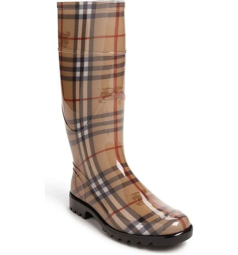 ladies burberry raincoat|burberry rain boots clearance.